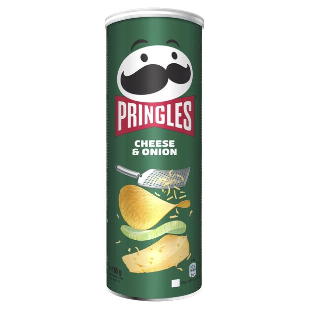 Užkandis PRINGLES Cheese & Onion, 165 g