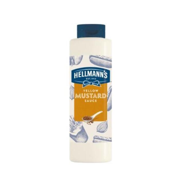 Garstyčių padažas HELLMANN S, 880 g. 1