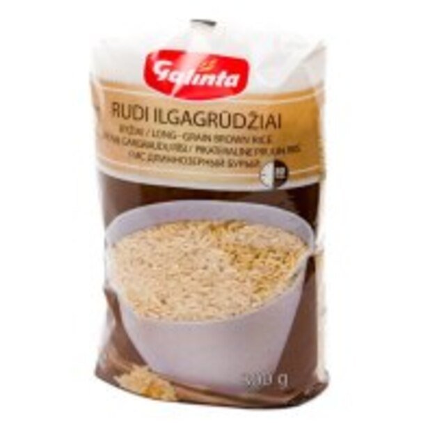 Ryžiai GALINTA, ilgagrūdžiai, rudieji, 800 g 1