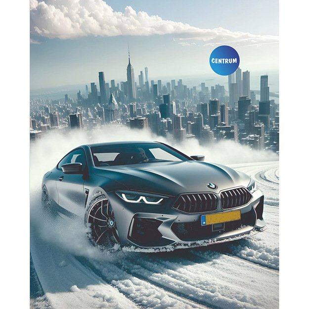 Sąsiuvinis Centrum A5, 48 lapai, langeliais 2