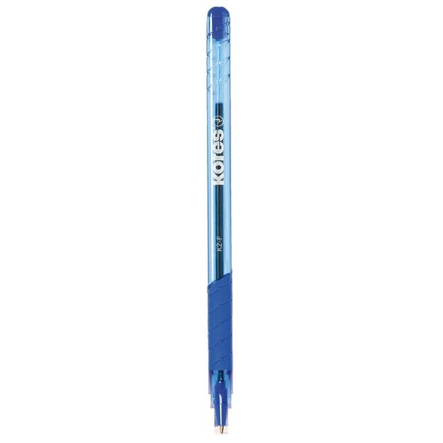 Tu&scaron;inukas  KORES SUPER SLIDE K2 F 0,7 mm, mėlyna 1