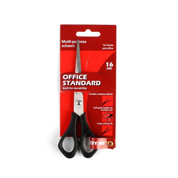 Žirklės OFFICE STANDARD, 16 cm 1