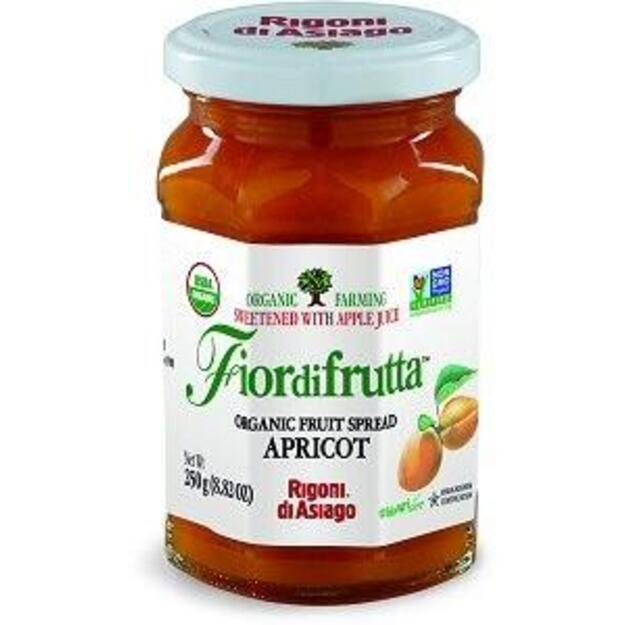 Užtepas FIORDIFRUTTA, abrikosų, ekologiškas, 60%, 250 g LT-EKO-001