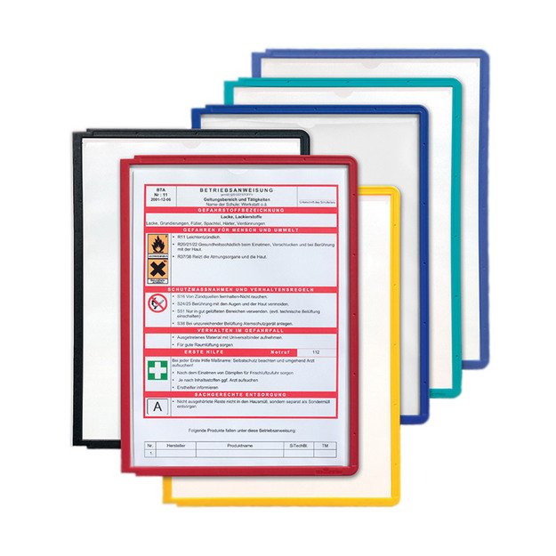 Reklaminio stovo įmautės DURABLE SHERPA, (pak. - 5 vnt.) 1