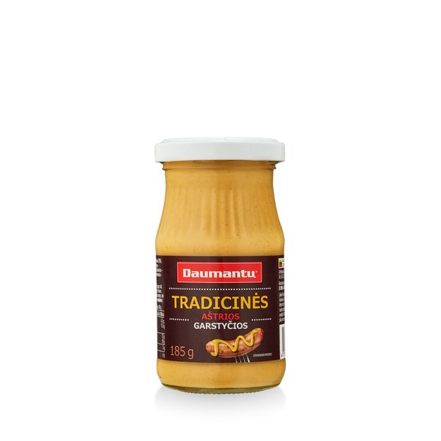 DAUMANTŲ TRADICINIS garstyčios, 190 g
