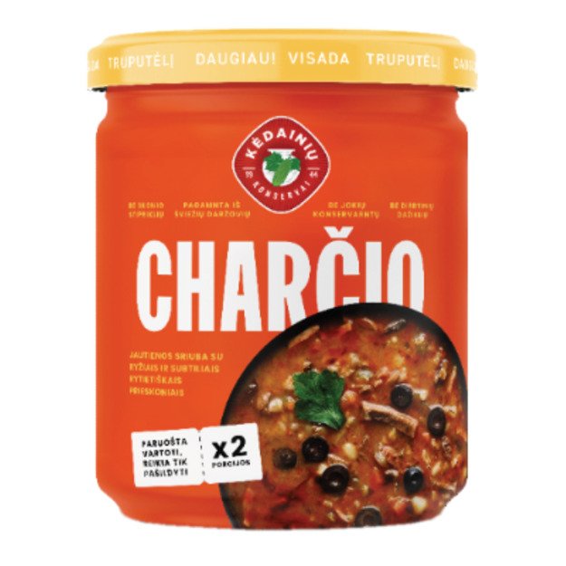 Sriuba KĖDAINIŲ charčio paruošta, 0.5/ 480g