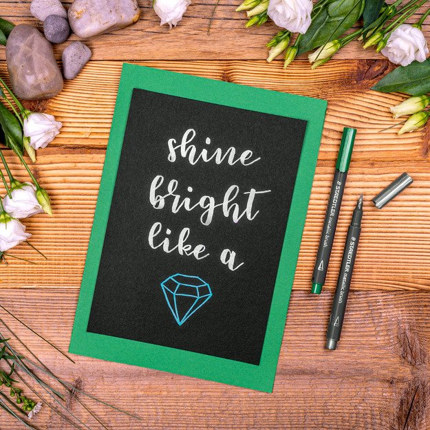 Žymeklių rinkinys STAEDTLER Metallic Brush, 10 vnt. 3