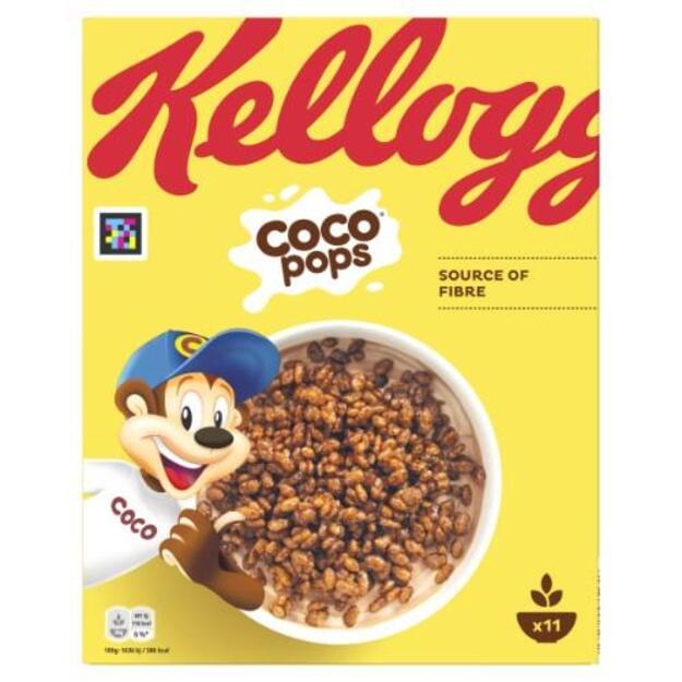Dribsniai KELLOGG S Coco Pops, 330 g