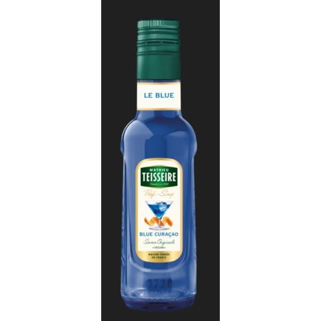 Sirupas TEISSEIRE, Blue Curacao skonio, 0,25 l