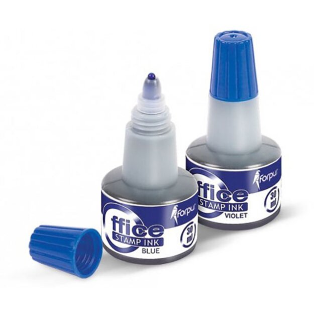 Tušas antspaudams FORPUS, 30 ml, juodas