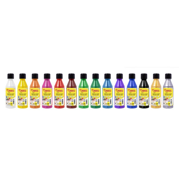 Akriliniai dažai JOVI, 250ml, baltos sp. 2