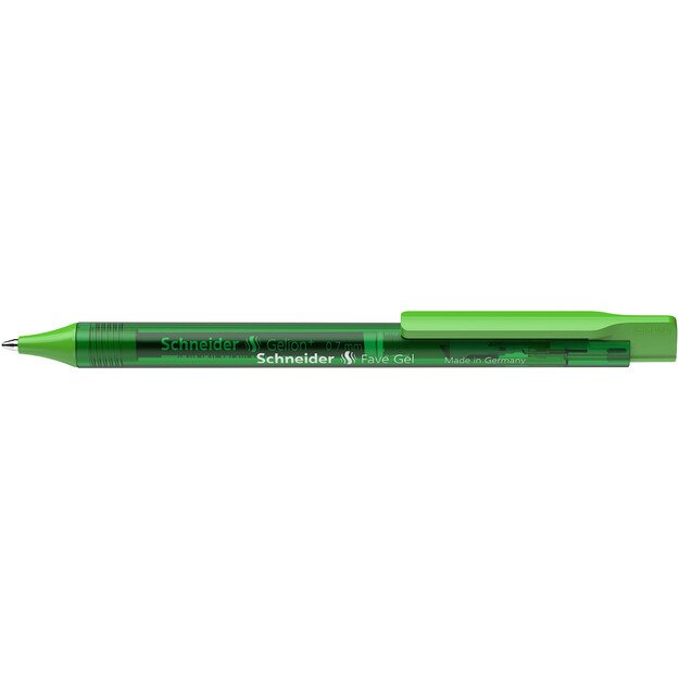 Automatinis tu&scaron;inukas SCHNEIDER Fave Gel, 0,7mm, žalios sp. 5