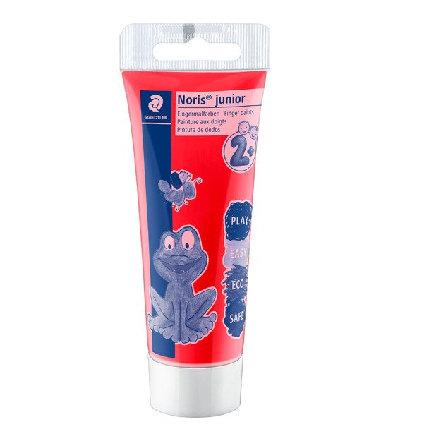 Dažai pie&scaron;ti pir&scaron;tais STAEDTLER Noris Junior, 4 vnt. 6