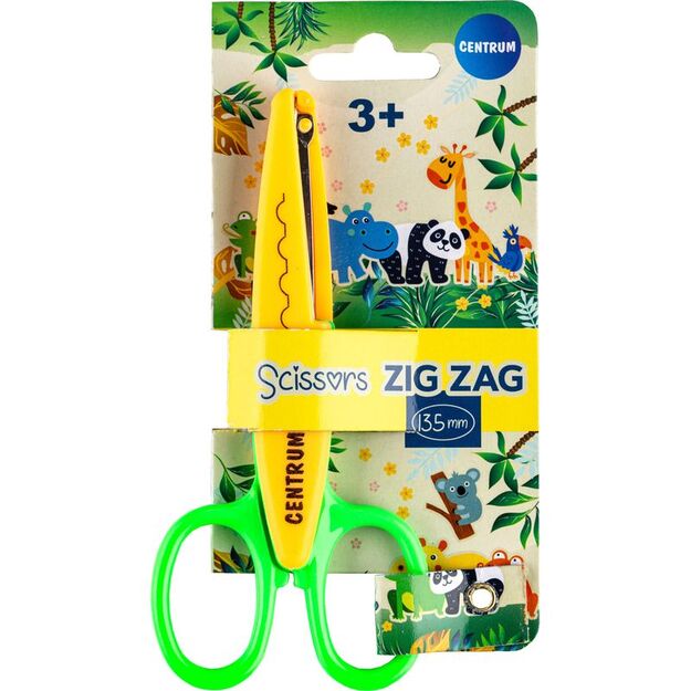 Figūrinės žirklės Centrum ZIG-ZAG įvairių sp. 1