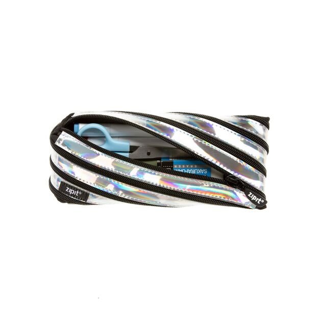 Penalas-pieštukinė ZIPIT Metallic Pouch, ZMT-2, Sidabrinės spalvos 1