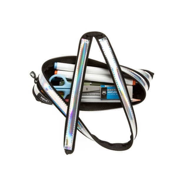 Penalas-pie&scaron;tukinė ZIPIT Metallic Pouch, ZMT-2, Sidabrinės spalvos 2