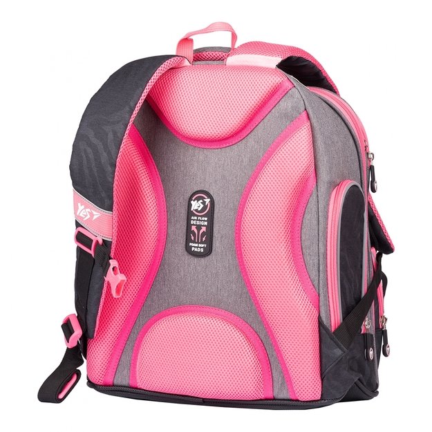 Kuprinė YES S-30 Juno Max Yes style, pilka/juoda 6
