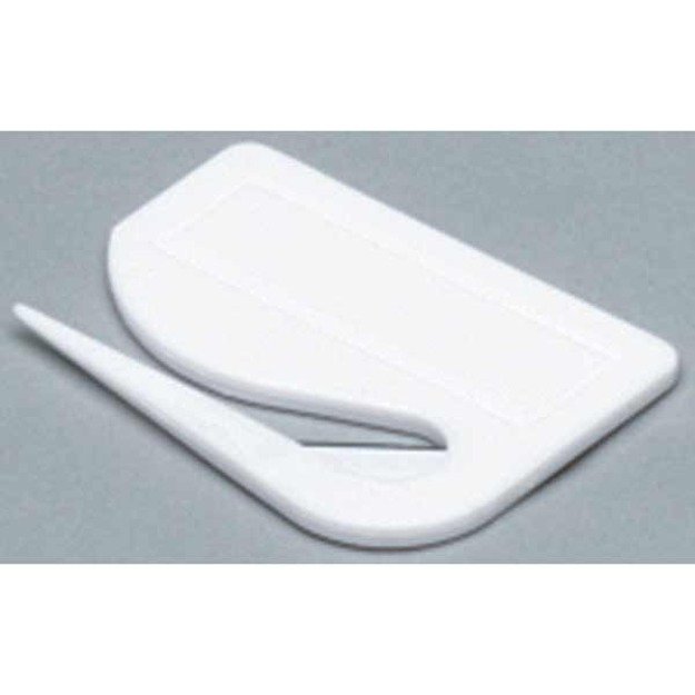 Laiškų atidarytuvas, plastikinis