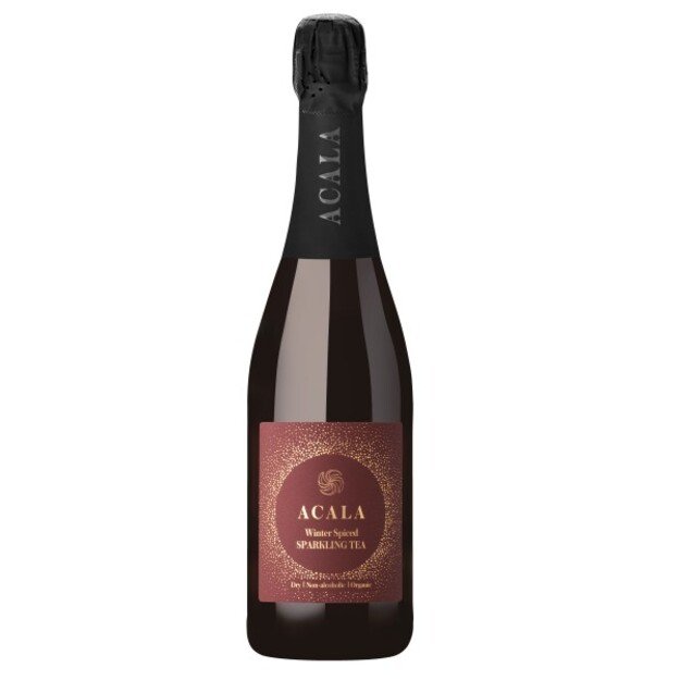 Ekologi&scaron;kas gaivusis putojantis arbatos gėrimas ACALA Winter Spiced, 750 ml, LT-EKO-001