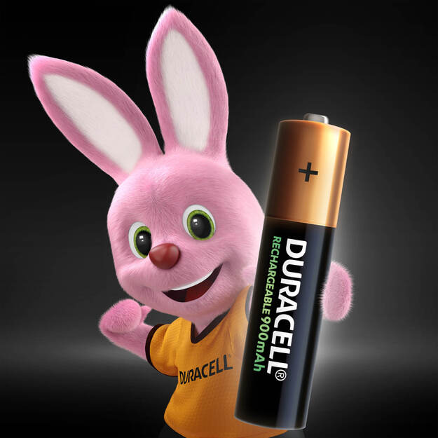 „Duracell Recharge 900 mAh“ AAA baterijos, 4 baterijų pakuotė 2