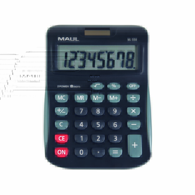 Stalinis skaičiuotuvas MAUL MJ 550, junior, 8 skaitmenys
