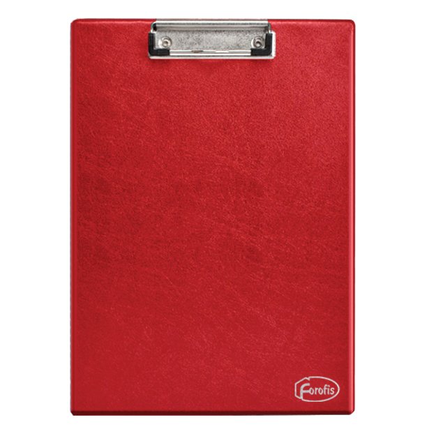 Pagrindas rašymui be atvarto FOROFIS, PVC A4, raudona