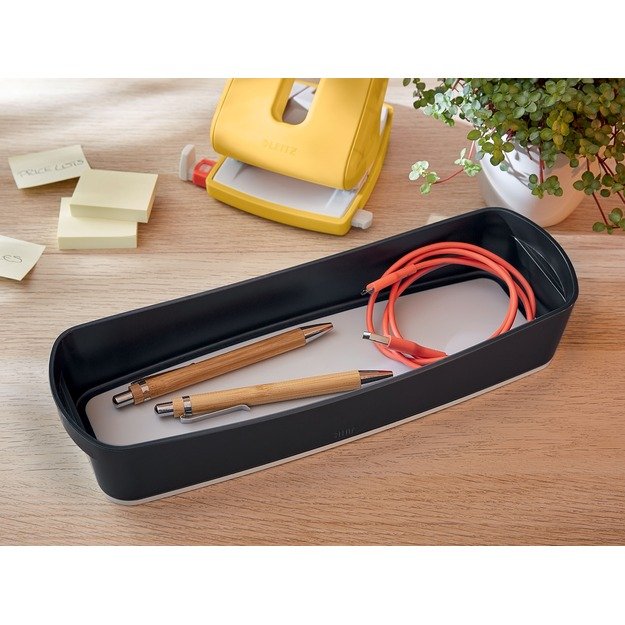 Daiktadėžė Cosy L:MyBox, pailga, pilkos sp. 3