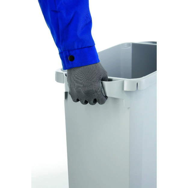 &Scaron;iuk&scaron;lių dėžė rū&scaron;iavimui DURABIN&reg; 60L stačiakampė, pilka sp. (dangtis perkamas atskirai) 5