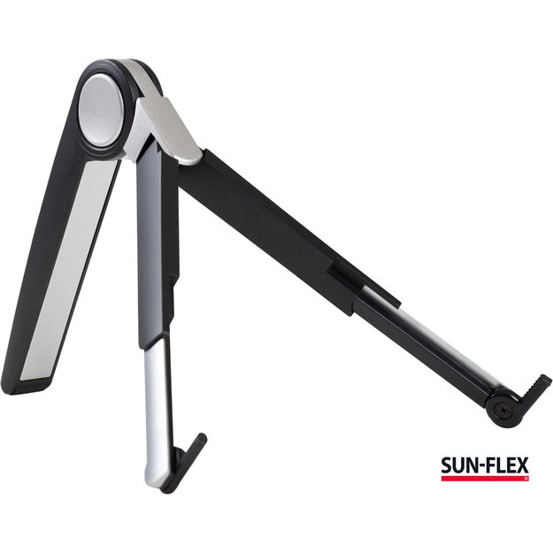 Nešiojamojo kompiuterio stovas SUN-FLEX®GRAVITY STAND, metalinis, juodos/sidabrinės spalvos 1