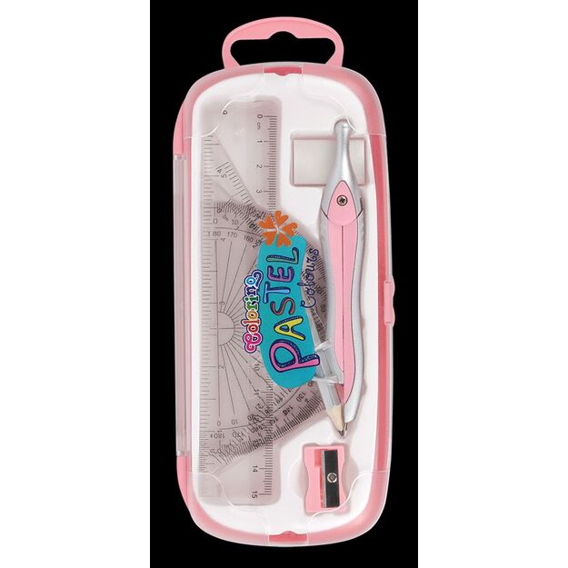 Rinkinys braižymui COLORINO Pastel, 8 dalių