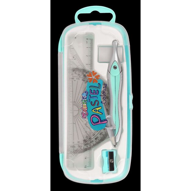 Rinkinys braižymui COLORINO Pastel, 8 dalių 2