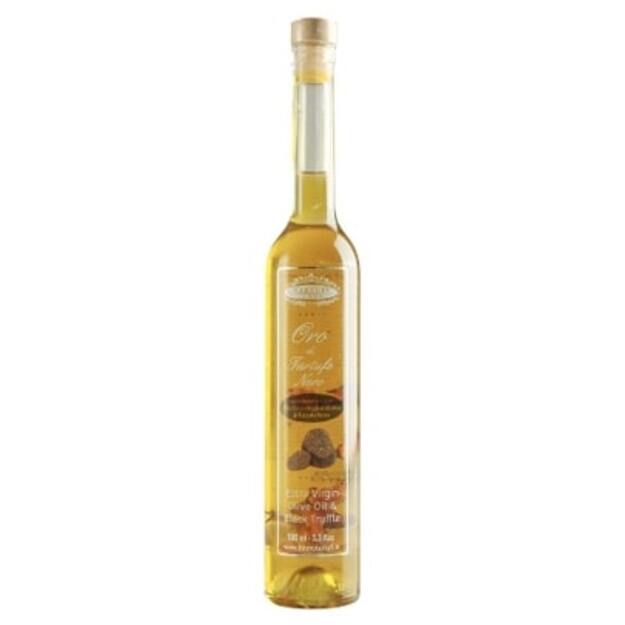 Ypač tyras alyvuogių aliejus TARTUFI JIMMY, su  juodaisiais trumais, GOLD, 100ml