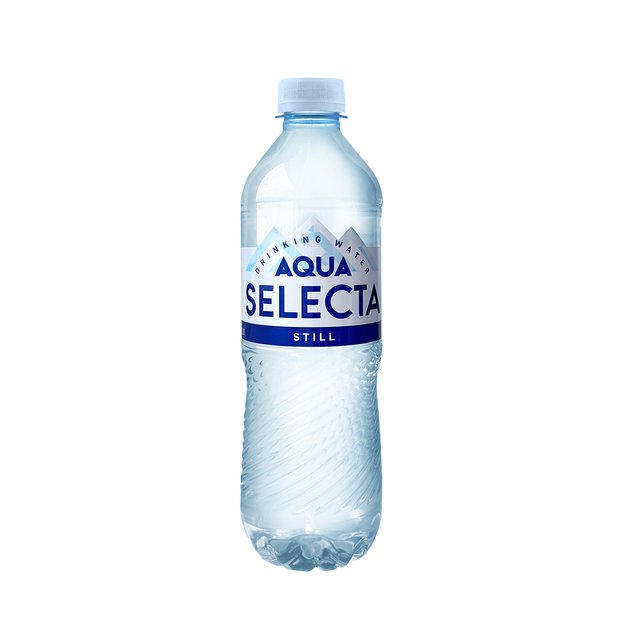 Geriamasis vanduo AQUA Selecta, negazuotas, 0,5 l