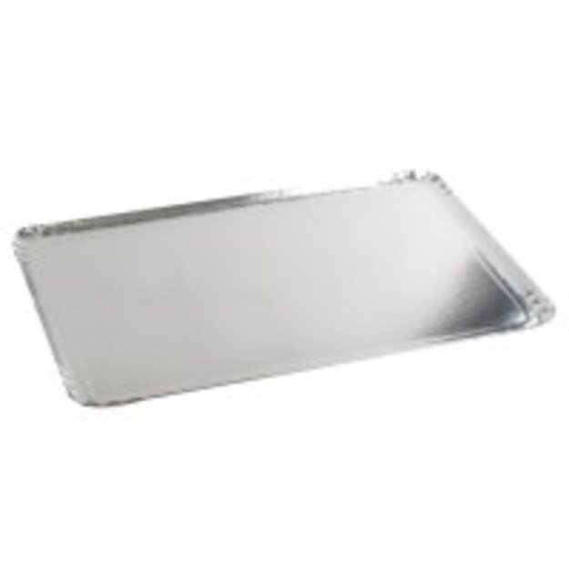 Vienkartiniai padėklai CATERING, sidabro sp., 42 x 28 cm, 25 vnt.