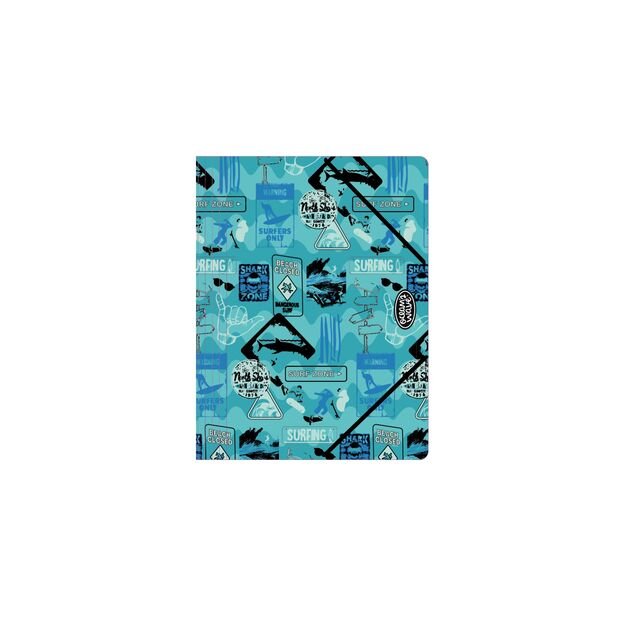 Dėklas dokumentams OCW SURF, PP, su gumele