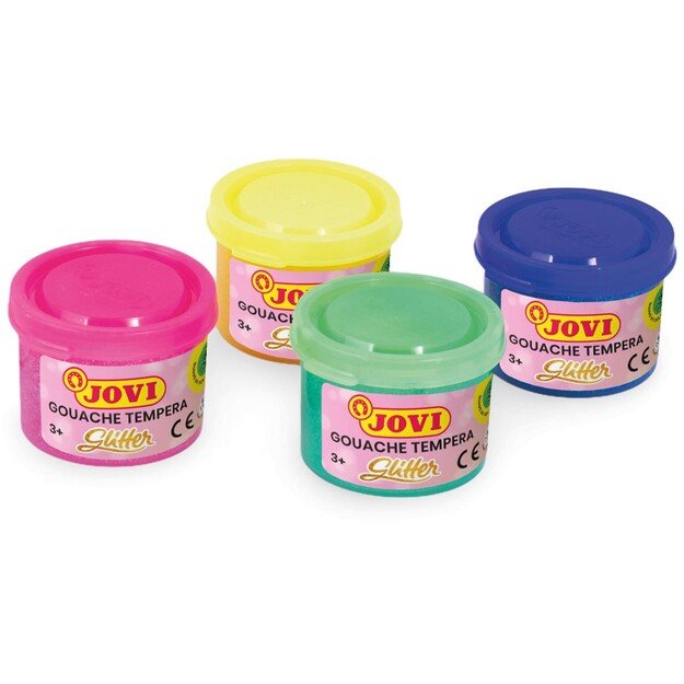 Blizgūs dažai JOVI GLITTER, 35 ml, 4 spalvos 2