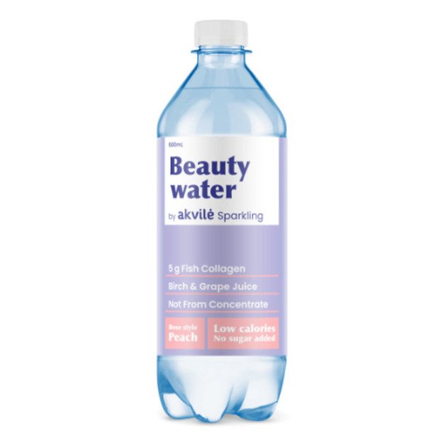 Funkcinis gaivusis gėrimas BEAUTY WATER BY AKVILĖ 0,6l