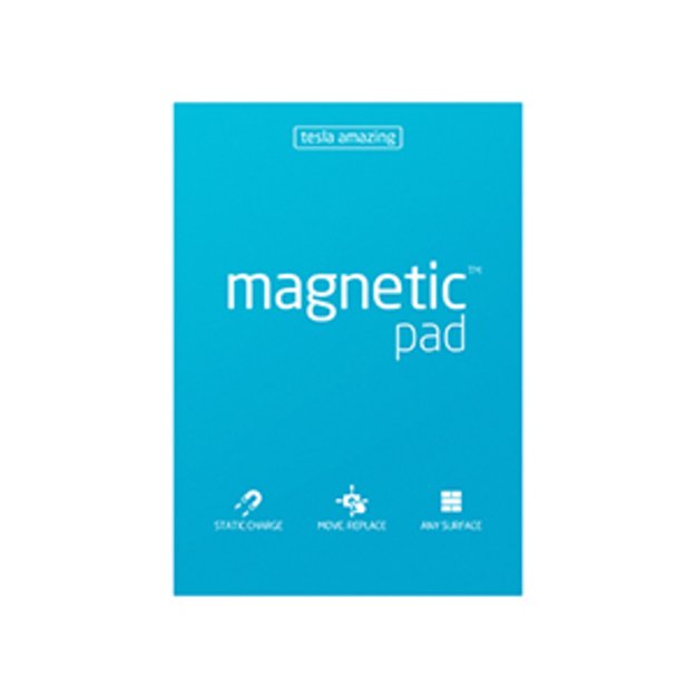 Magnetiniai lapeliai TESLA AMAZING A3 melsvi, 50lapų