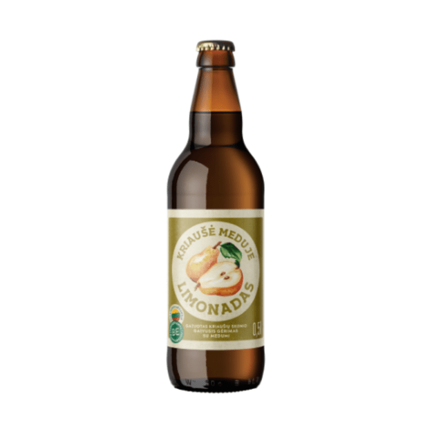 Gaivusis gėrimas KAUNO ALUS KRIAU&Scaron;Ė MEDUJE, 0,5l, butelis