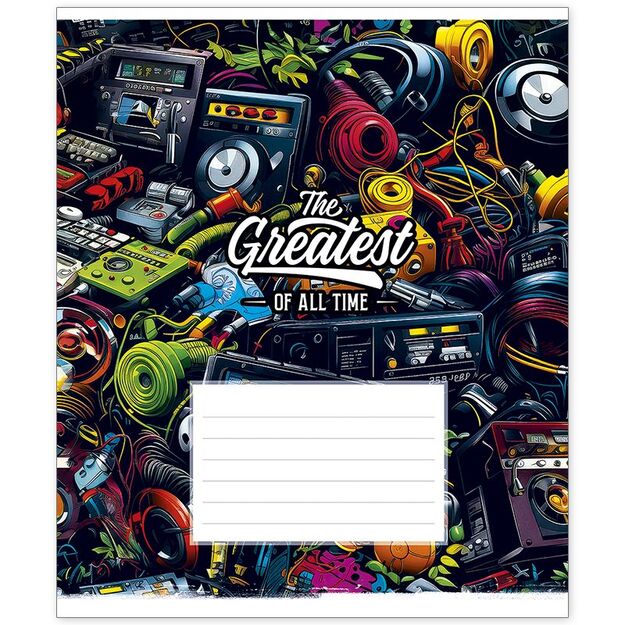 Sąsiuvinis Schoolboy, 18 lapų, langeliais, B5, 60 gsm