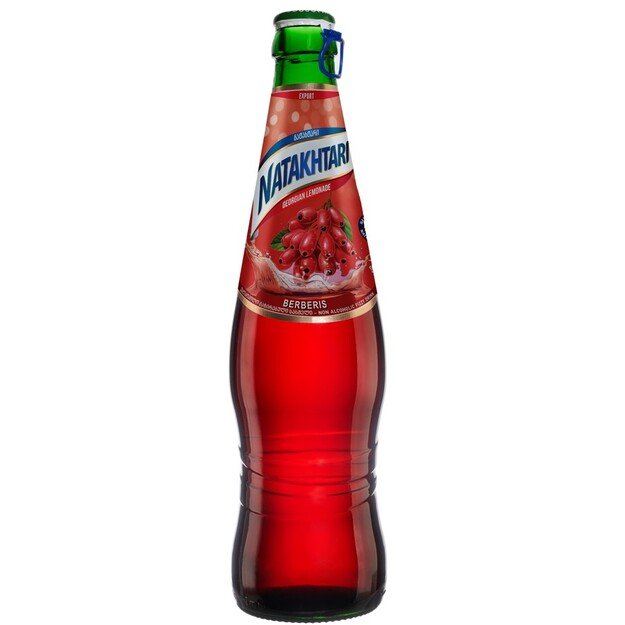 Gazuotas gaivusis gėrimas NATAKHTARI, rauger&scaron;kio uogų skonio, 0,5l