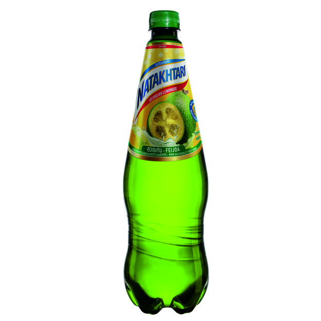 Gazuotas gaivusis gėrimas NATAKHTARI, Feijoa, 1 l, PET