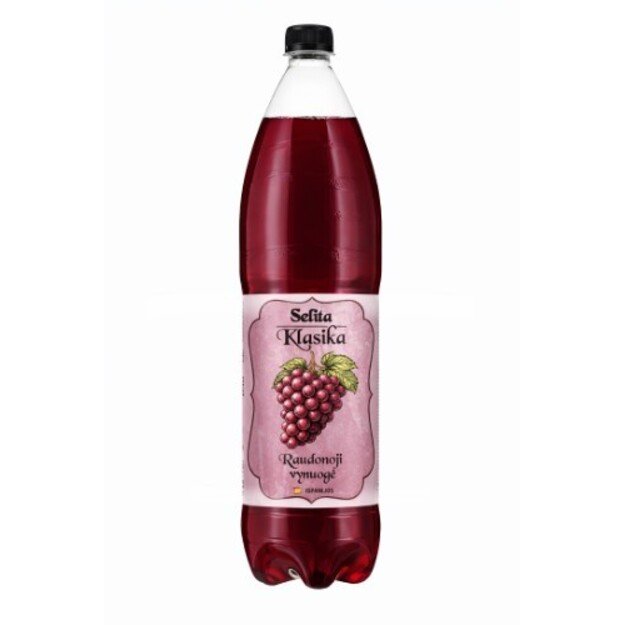 Gazuotas gaivusis gėrimas SELITA Klasika, vynuogių skonio, 1,5 l
