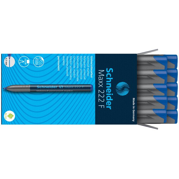 Permanentinis žymeklis SCHNEIDER OHP MAXX 222 F, 3