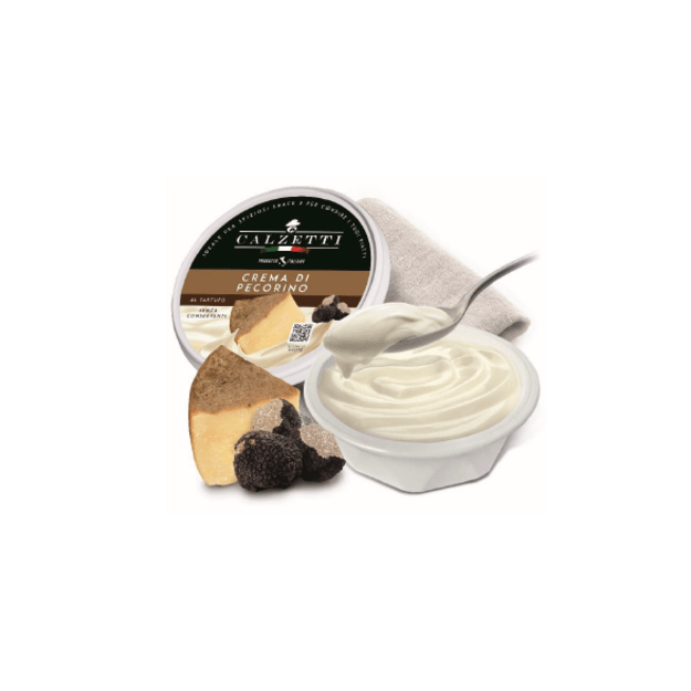 Tepamas Pecorino sūrio kremas CALZETTI, su juodaisiais trumais, 125 g 1