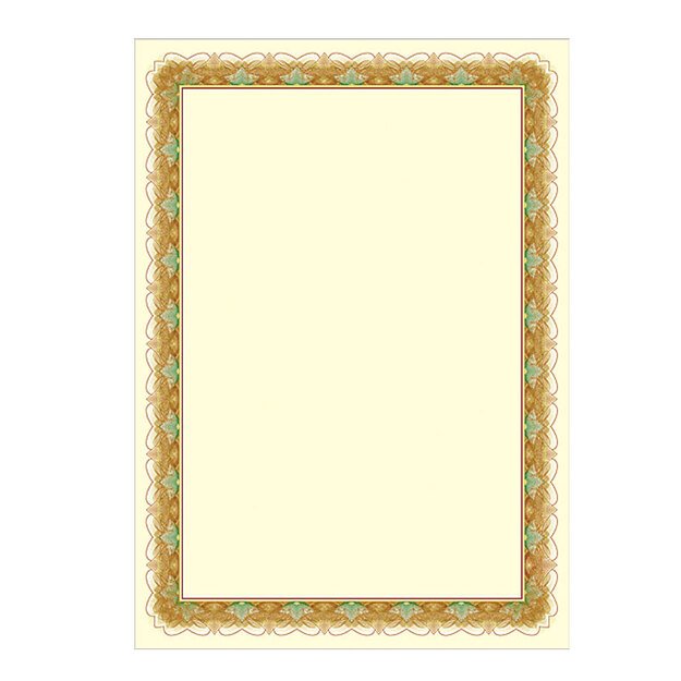 Dekoratyvinis popierius ZLOTO, A4, 250 gr., 20 vnt./pak.