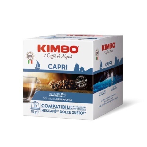 Kavos kapsulės KIMBO Dolce Gusto Capri,16 x 7g