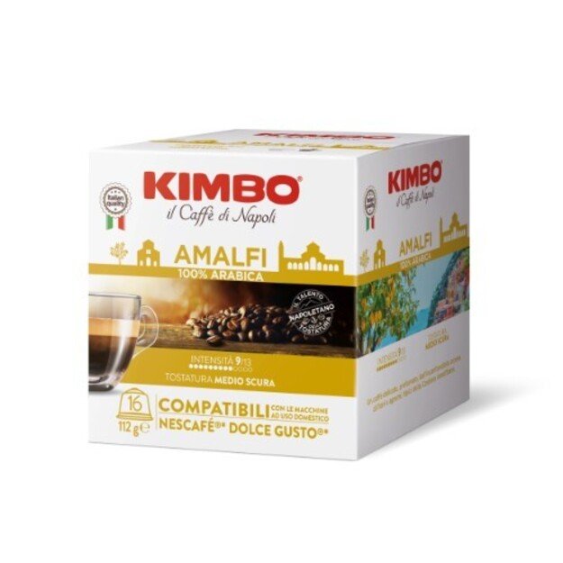 Kavos kapsulės KIMBO Dolce Gusto Amalfi, 16 x 7 g