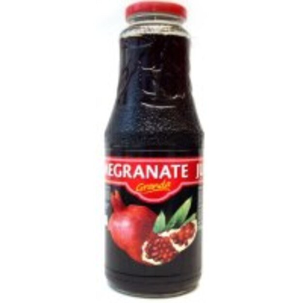 Natūralios granatų sultys GRANDA, 1 l, 100% D