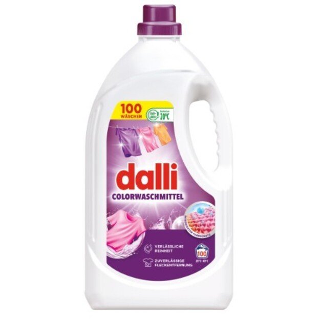 Skystas skalbiklis DALLI, spalvų audiniams 4,5 l (100 skalbimai)
